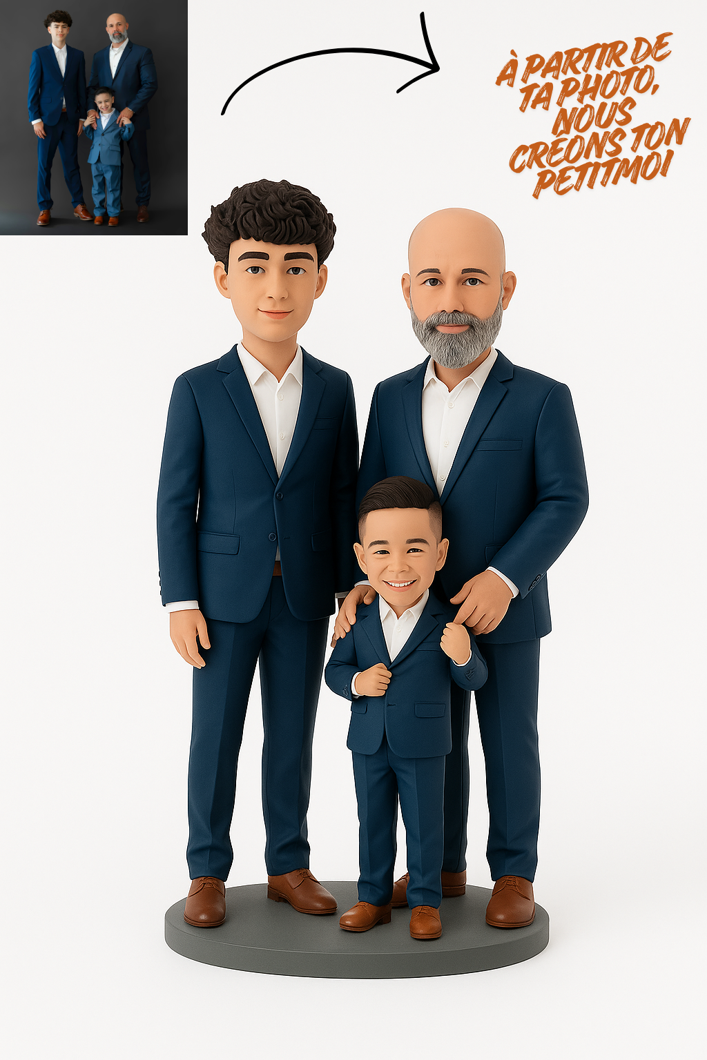 Figurine personnalisée faite à la main – votre pièce unique