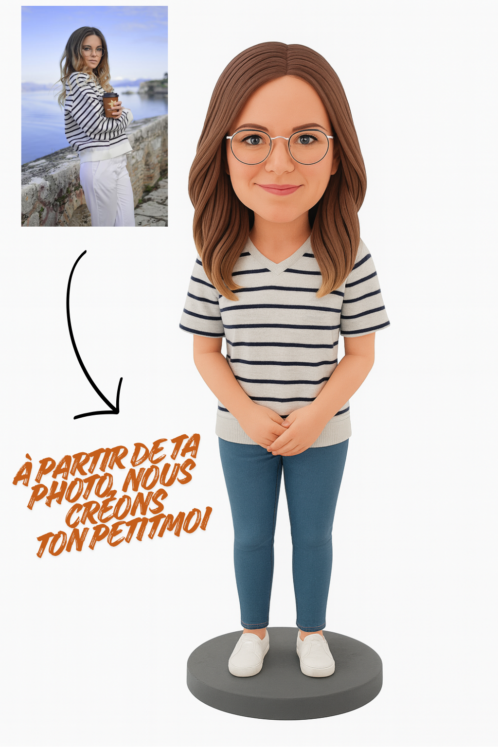 Figurine personnalisée faite à la main – votre pièce unique